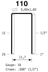 Zszywka OMER 110